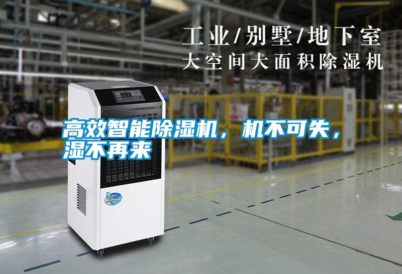 高效智能除濕機，機不可失，濕不再來
