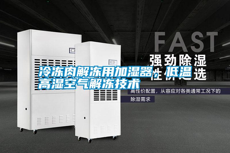 冷凍肉解凍用加濕器，低溫高濕空氣解凍技術(shù)