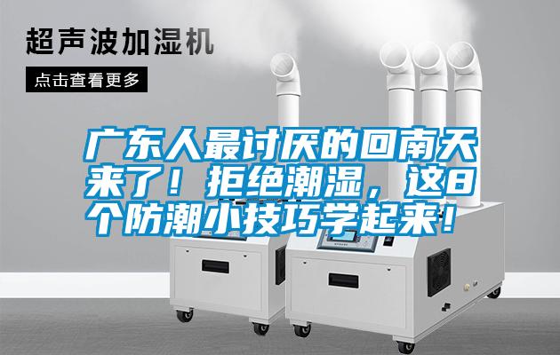 廣東人最討厭的回南天來了！拒絕潮濕，這8個(gè)防潮小技巧學(xué)起來！