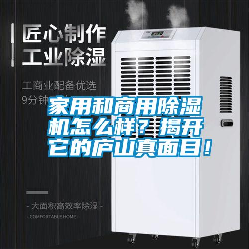 家用和商用除濕機怎么樣？揭開它的廬山真面目！