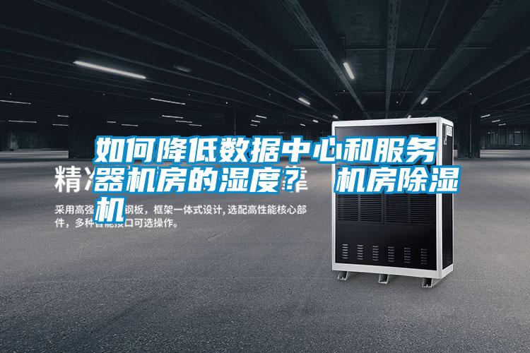 如何降低數(shù)據(jù)中心和服務(wù)器機房的濕度？ 機房除濕機