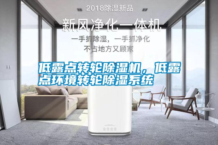 低露點(diǎn)轉(zhuǎn)輪除濕機(jī)，低露點(diǎn)環(huán)境轉(zhuǎn)輪除濕系統(tǒng)