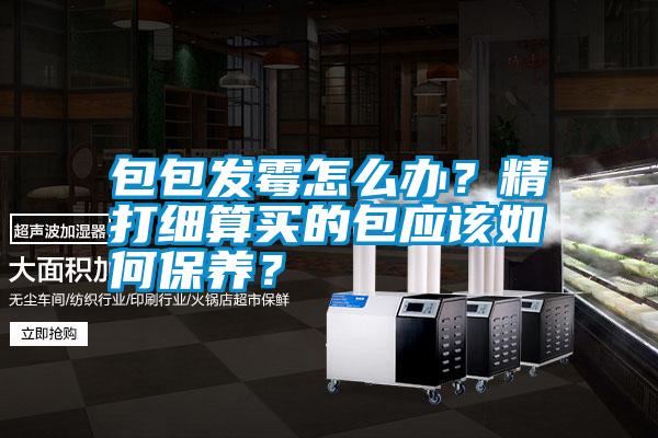 包包發(fā)霉怎么辦？精打細(xì)算買的包應(yīng)該如何保養(yǎng)？