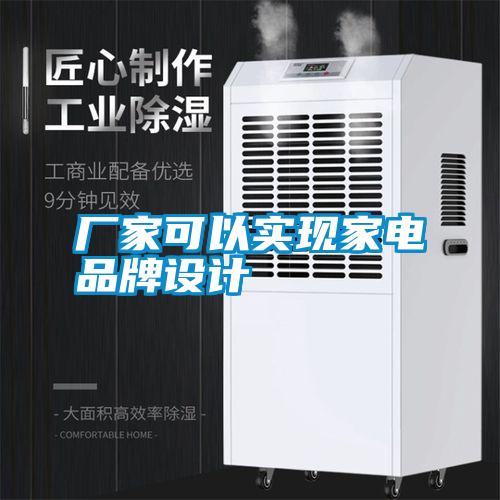 廠家可以實現(xiàn)家電品牌設(shè)計