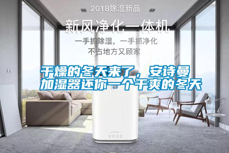干燥的冬天來了，安詩曼加濕器還你一個干爽的冬天