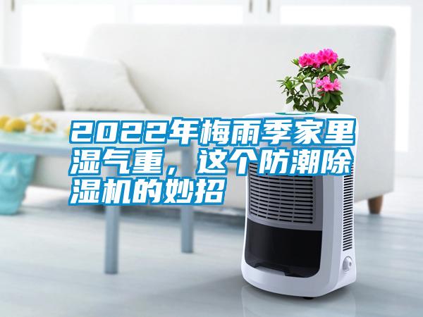2022年梅雨季家里濕氣重，這個防潮除濕機的妙招