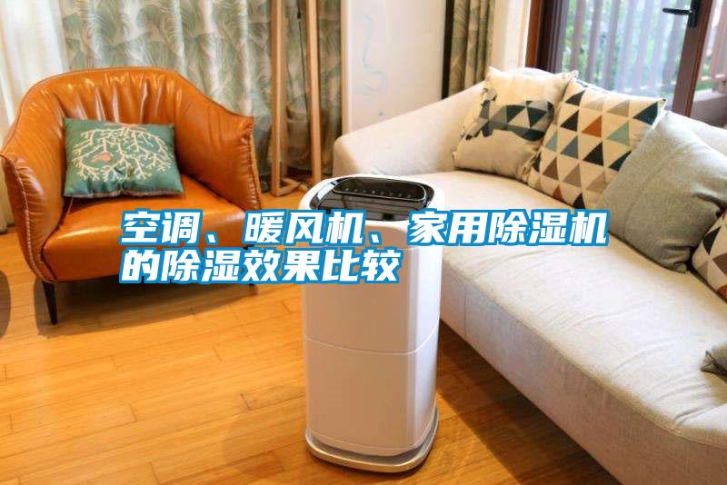 空調(diào)、暖風(fēng)機(jī)、家用除濕機(jī)的除濕效果比較