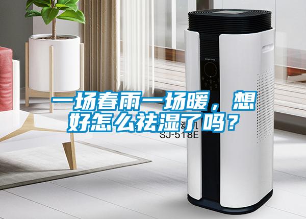一場春雨一場暖，想好怎么祛濕了嗎？