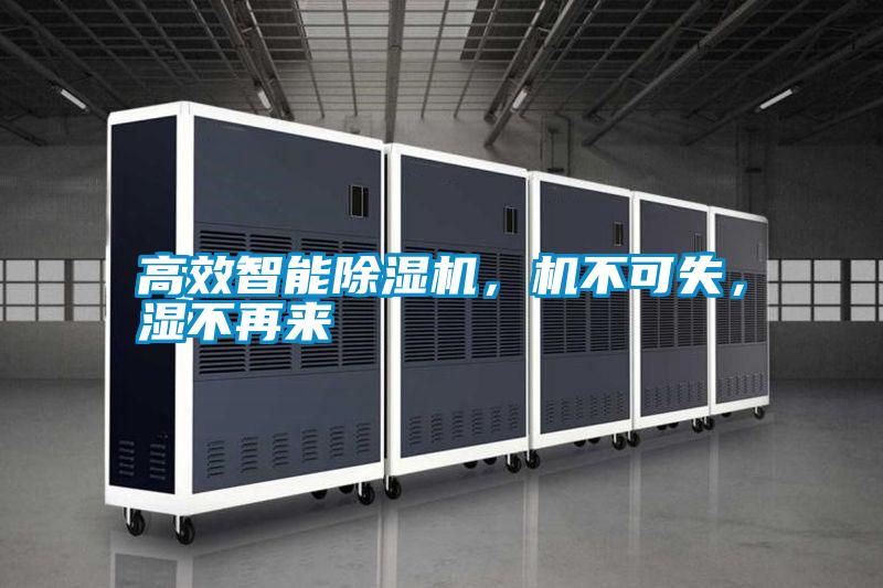 高效智能除濕機，機不可失，濕不再來