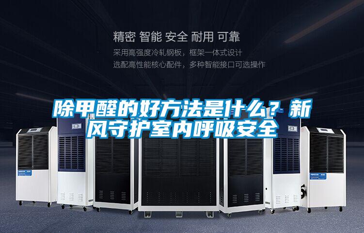 除甲醛的好方法是什么？新風守護室內(nèi)呼吸安全