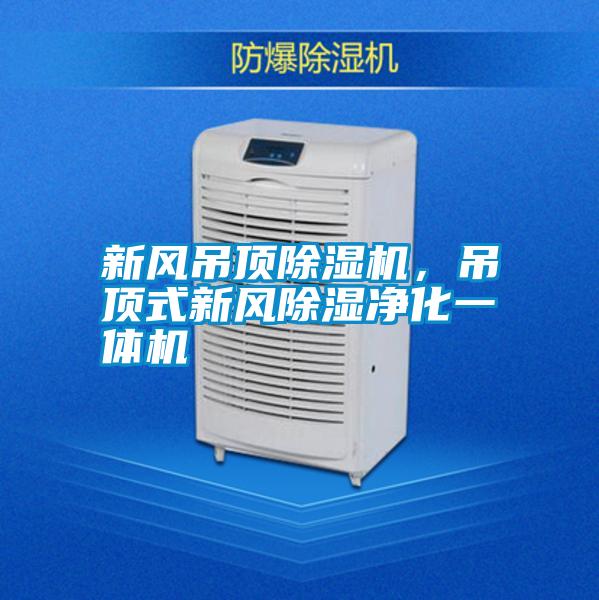 新風(fēng)吊頂除濕機(jī)，吊頂式新風(fēng)除濕凈化一體機(jī)