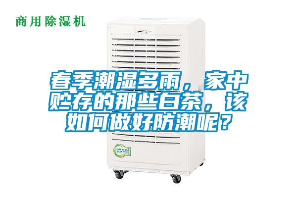 春季潮濕多雨，家中貯存的那些白茶，該如何做好防潮呢？