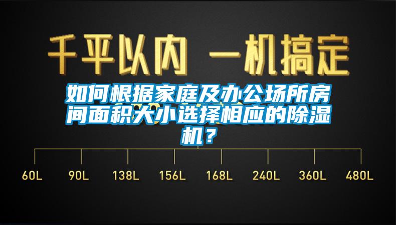 如何根據(jù)家庭及辦公場所房間面積大小選擇相應(yīng)的除濕機？