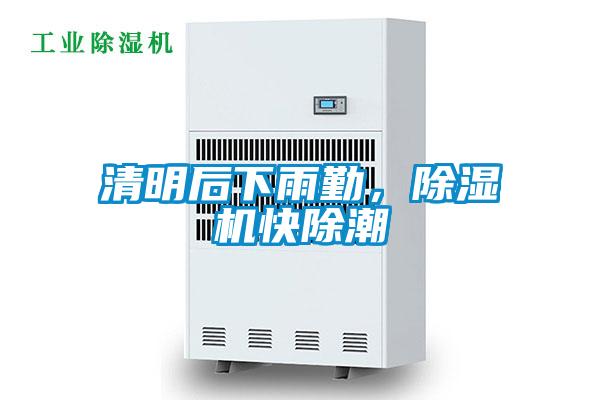 清明后下雨勤，除濕機(jī)快除潮