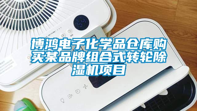 博鴻電子化學(xué)品倉庫購買某品牌組合式轉(zhuǎn)輪除濕機項目