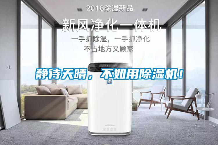 靜待天晴，不如用除濕機！