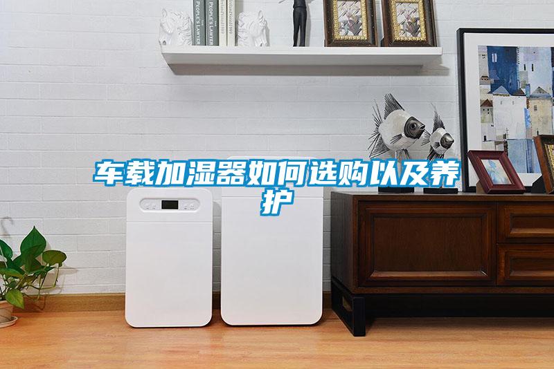 車(chē)載加濕器如何選購(gòu)以及養(yǎng)護(hù)