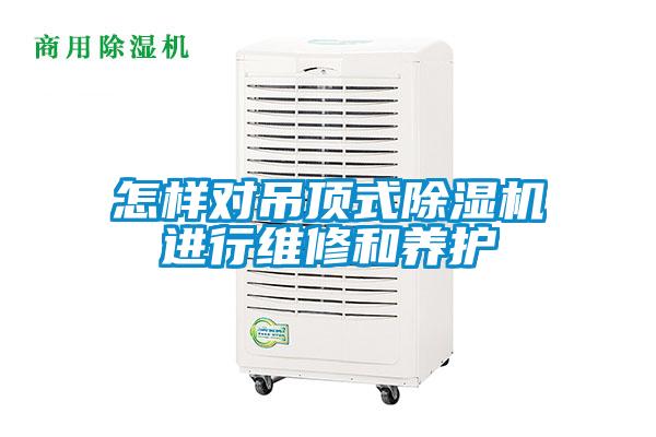 怎樣對(duì)吊頂式除濕機(jī)進(jìn)行維修和養(yǎng)護(hù)