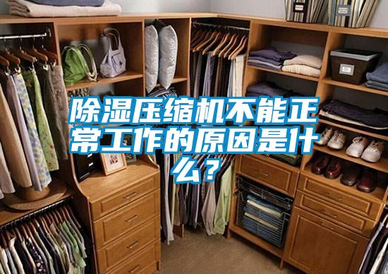 除濕壓縮機不能正常工作的原因是什么？