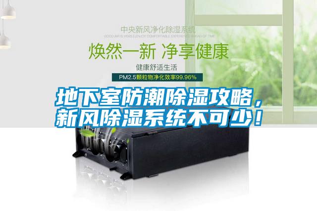 地下室防潮除濕攻略，新風除濕系統(tǒng)不可少！