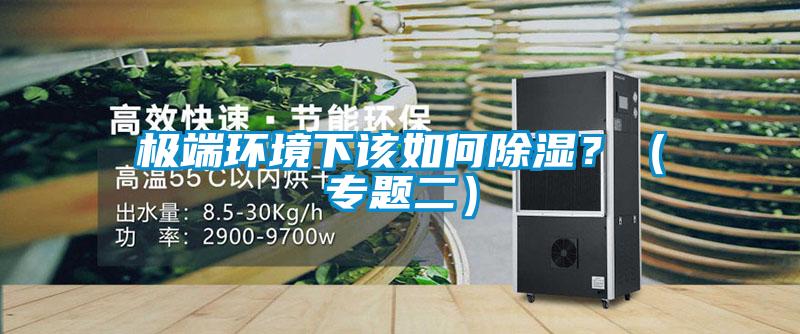 極端環(huán)境下該如何除濕？（專題二）