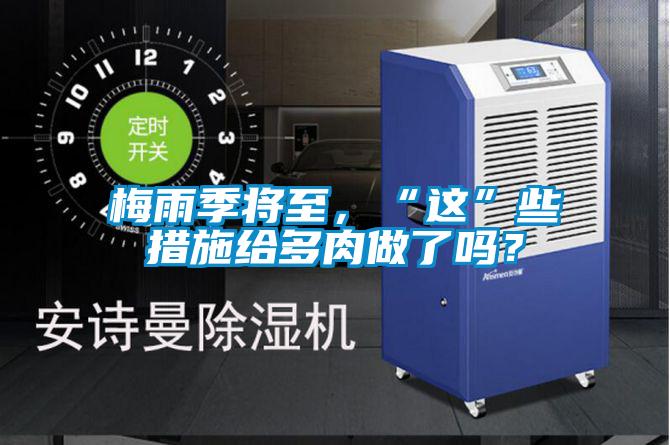梅雨季將至，“這”些措施給多肉做了嗎？