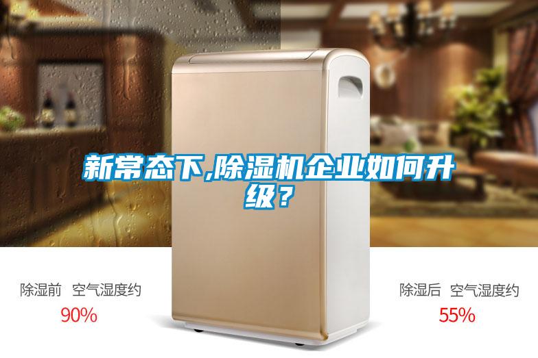 新常態(tài)下,除濕機(jī)企業(yè)如何升級(jí)？