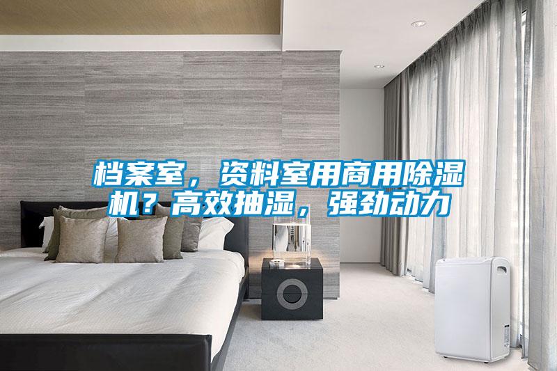 檔案室，資料室用商用除濕機？高效抽濕，強勁動力