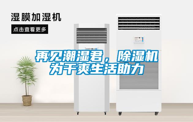 再見潮濕君，除濕機(jī)為干爽生活助力