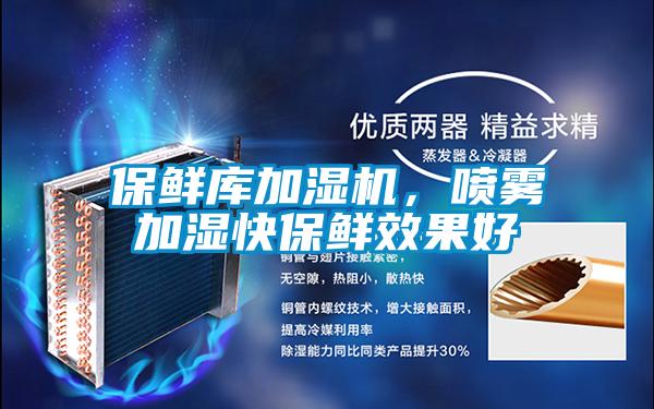 保鮮庫加濕機，噴霧加濕快保鮮效果好