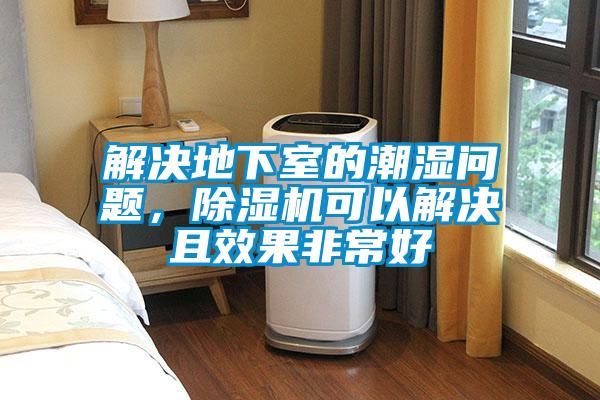 解決地下室的潮濕問題，除濕機可以解決且效果非常好
