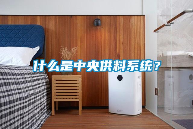 什么是中央供料系統(tǒng)？