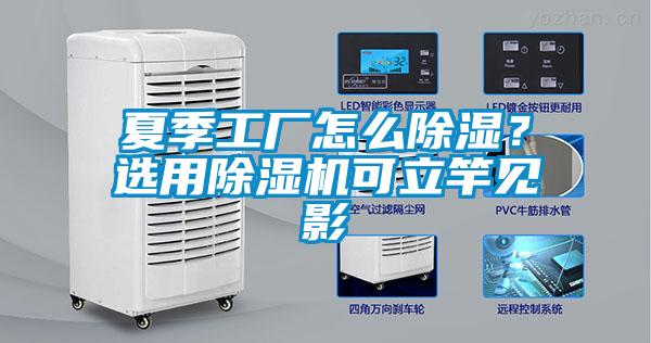 夏季工廠怎么除濕？選用除濕機(jī)可立竿見影