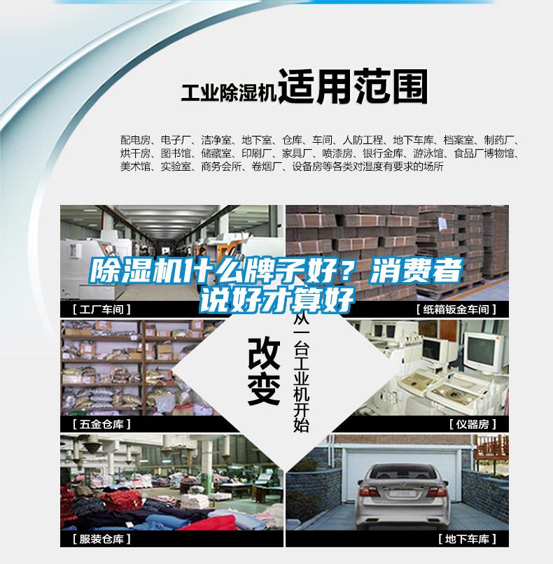 除濕機(jī)什么牌子好？消費(fèi)者說(shuō)好才算好