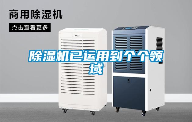 除濕機(jī)已運(yùn)用到個個領(lǐng)域