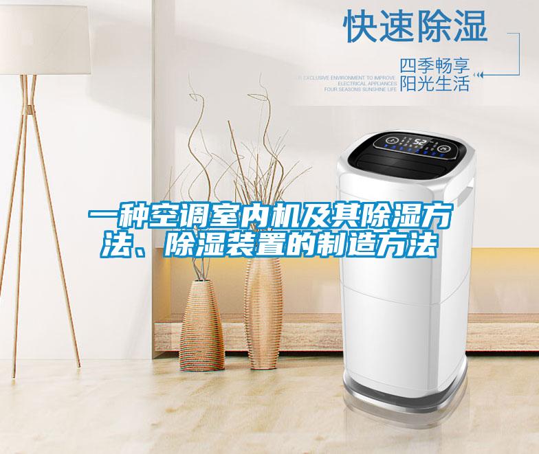 一種空調(diào)室內(nèi)機(jī)及其除濕方法、除濕裝置的制造方法
