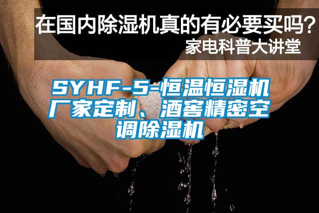SYHF-5-恒溫恒濕機廠家定制、酒窖精密空調(diào)除濕機