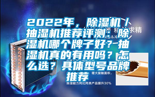 2022年，除濕機(jī)／抽濕機(jī)推薦評(píng)測(cè)：除濕機(jī)哪個(gè)牌子好？抽濕機(jī)真的有用嗎？怎么選？具體型號(hào)品牌推薦
