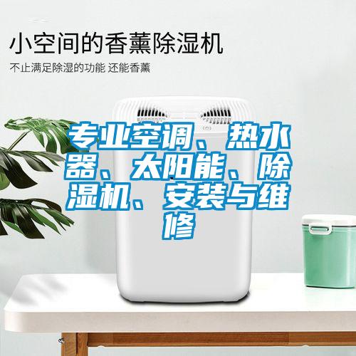 專業(yè)空調(diào)、熱水器、太陽能、除濕機、安裝與維修