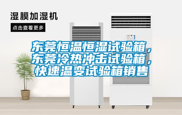 東莞恒溫恒濕試驗箱，東莞冷熱沖擊試驗箱，快速溫變試驗箱銷售
