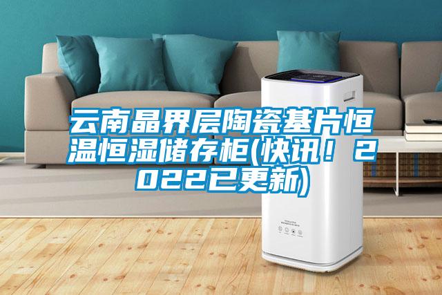 云南晶界層陶瓷基片恒溫恒濕儲(chǔ)存柜(快訊！2022已更新)