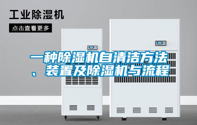 一種除濕機(jī)自清潔方法、裝置及除濕機(jī)與流程