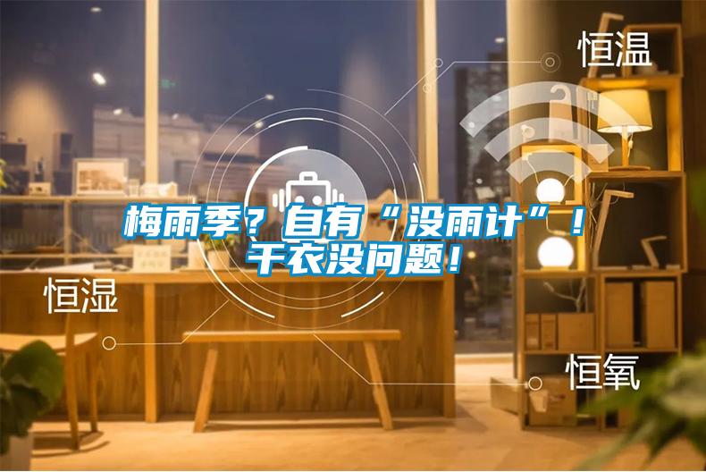 梅雨季？自有“沒雨計(jì)”！干衣沒問題！