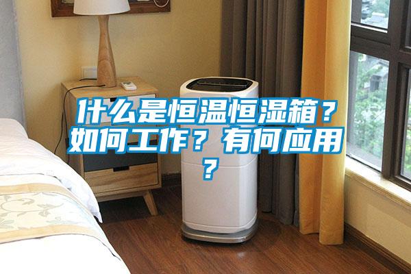什么是恒溫恒濕箱？如何工作？有何應(yīng)用？