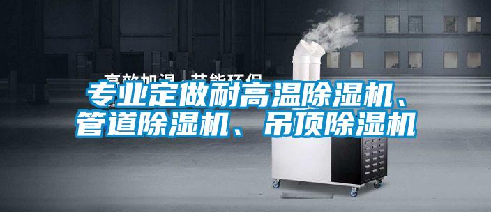 專業(yè)定做耐高溫除濕機、管道除濕機、吊頂除濕機