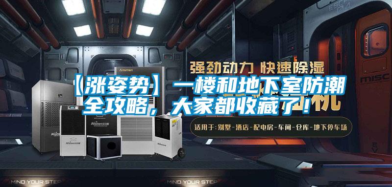 【漲姿勢】一樓和地下室防潮全攻略，大家都收藏了！