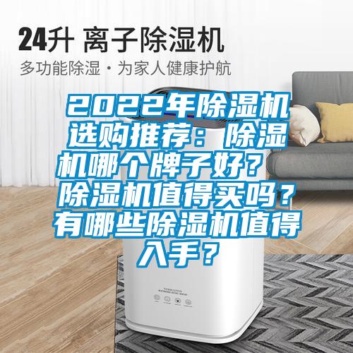 2022年除濕機(jī)選購(gòu)?fù)扑]：除濕機(jī)哪個(gè)牌子好？ 除濕機(jī)值得買嗎？有哪些除濕機(jī)值得入手？
