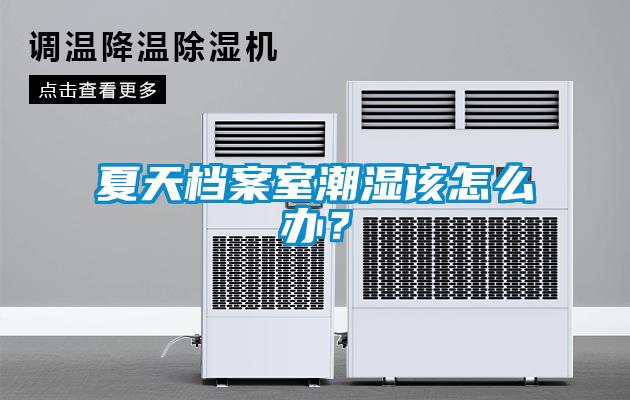 夏天檔案室潮濕該怎么辦？