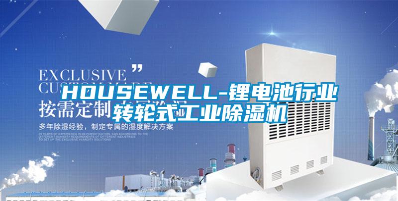 HOUSEWELL-鋰電池行業(yè)轉(zhuǎn)輪式工業(yè)除濕機