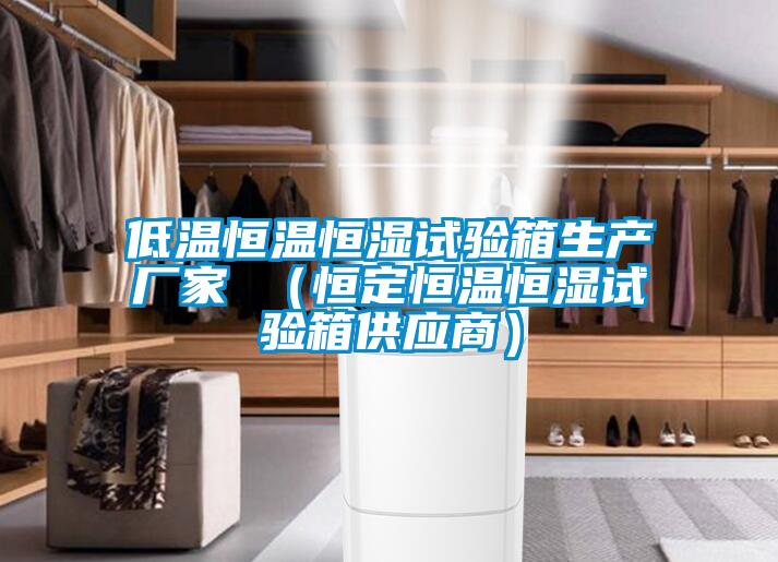 低溫恒溫恒濕試驗箱生產(chǎn)廠家 （恒定恒溫恒濕試驗箱供應商）